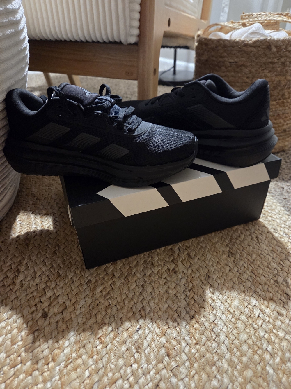 adidas Galaxy 7 "Core Black/Core Black/Carbon" Women's Running Shoe